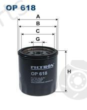  FILTRON part OP618 Oil Filter