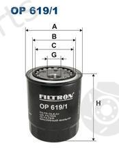  FILTRON part OP619/1 (OP6191) Oil Filter