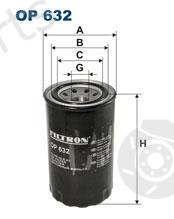  FILTRON part OP632 Oil Filter