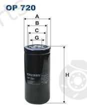  FILTRON part OP720 Hydraulic Filter, automatic transmission