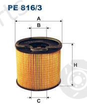  FILTRON part PE816/3 (PE8163) Fuel filter
