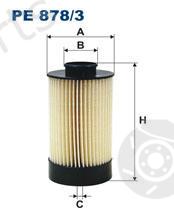  FILTRON part PE878/3 (PE8783) Fuel filter