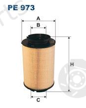  FILTRON part PE973 Fuel filter