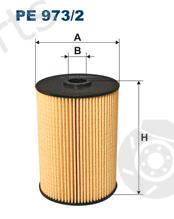  FILTRON part PE973/2 (PE9732) Fuel filter