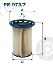  FILTRON part PE973/7 (PE9737) Fuel filter