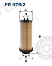  FILTRON part PE975/2 (PE9752) Fuel filter