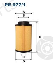  FILTRON part PE977/1 (PE9771) Fuel filter