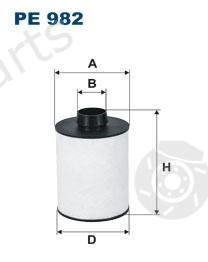  FILTRON part PE982 Fuel filter