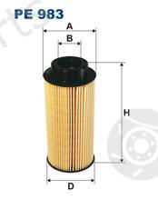  FILTRON part PE983 Fuel filter