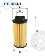  FILTRON part PE983/1 (PE9831) Fuel filter