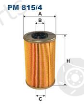  FILTRON part PM815/4 (PM8154) Fuel filter