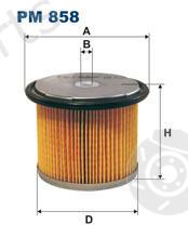  FILTRON part PM858 Fuel filter