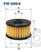  FILTRON part PM999/4 (PM9994) Fuel filter