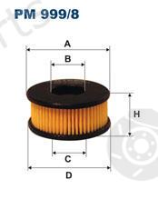  FILTRON part PM999/8 (PM9998) Fuel filter