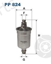  FILTRON part PP824 Fuel filter