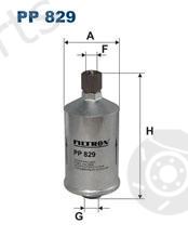  FILTRON part PP829 Fuel filter