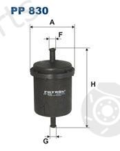  FILTRON part PP830 Fuel filter