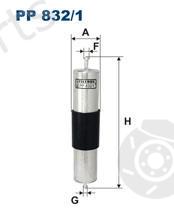  FILTRON part PP832/1 (PP8321) Fuel filter