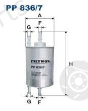  FILTRON part PP836/7 (PP8367) Fuel filter