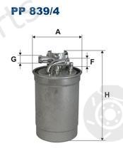  FILTRON part PP839/4 (PP8394) Fuel filter