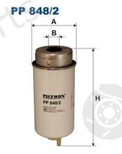  FILTRON part PP848/2 (PP8482) Fuel filter