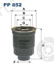  FILTRON part PP852 Fuel filter