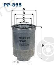 FILTRON part PP855 Fuel filter