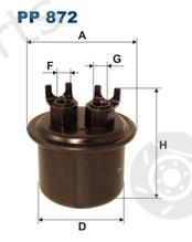  FILTRON part PP872 Fuel filter