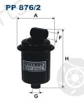  FILTRON part PP876/2 (PP8762) Fuel filter