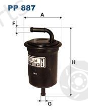  FILTRON part PP887 Fuel filter