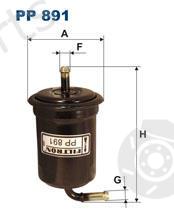  FILTRON part PP891 Fuel filter