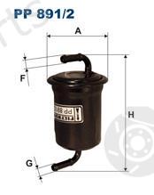  FILTRON part PP891/2 (PP8912) Fuel filter