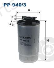  FILTRON part PP940/3 (PP9403) Fuel filter