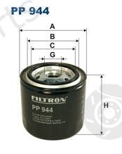  FILTRON part PP944 Fuel filter