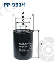  FILTRON part PP963/1 (PP9631) Fuel filter