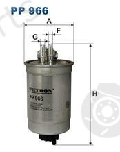  FILTRON part PP966 Fuel filter