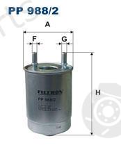  FILTRON part PP988/2 (PP9882) Fuel filter