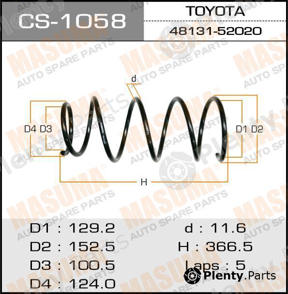  MASUMA part CS1058 Replacement part