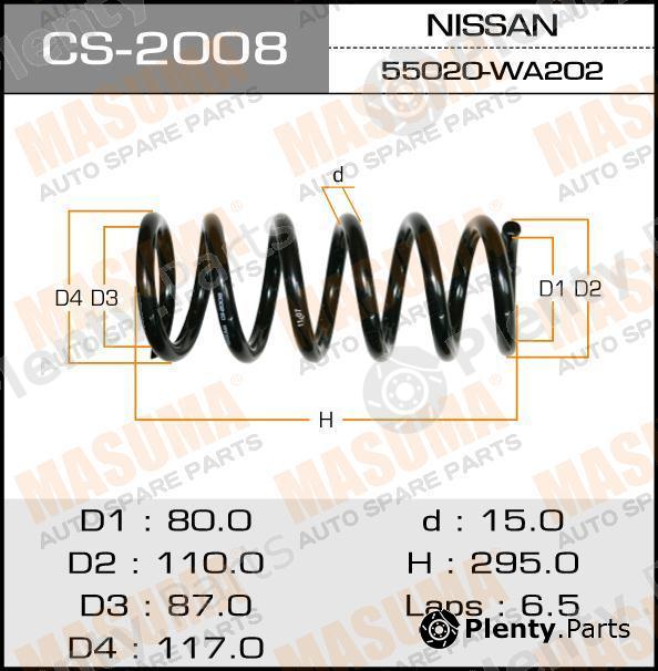  MASUMA part CS-2008 (CS2008) Replacement part