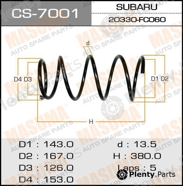  MASUMA part CS-7001 (CS7001) Replacement part