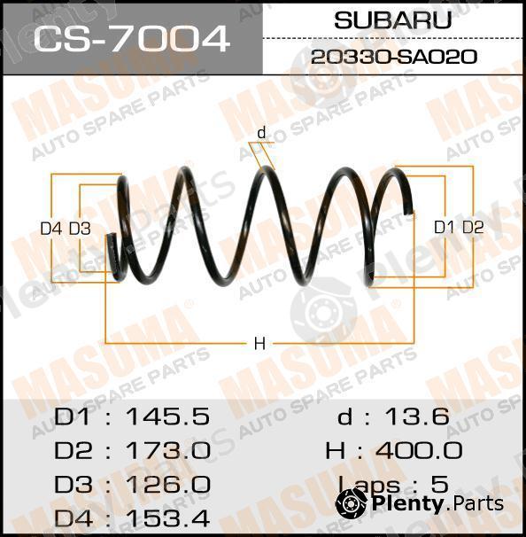  MASUMA part CS7004 Replacement part