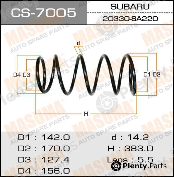  MASUMA part CS7005 Replacement part