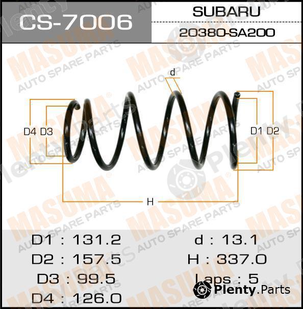  MASUMA part CS7006 Replacement part