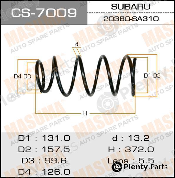  MASUMA part CS7009 Replacement part