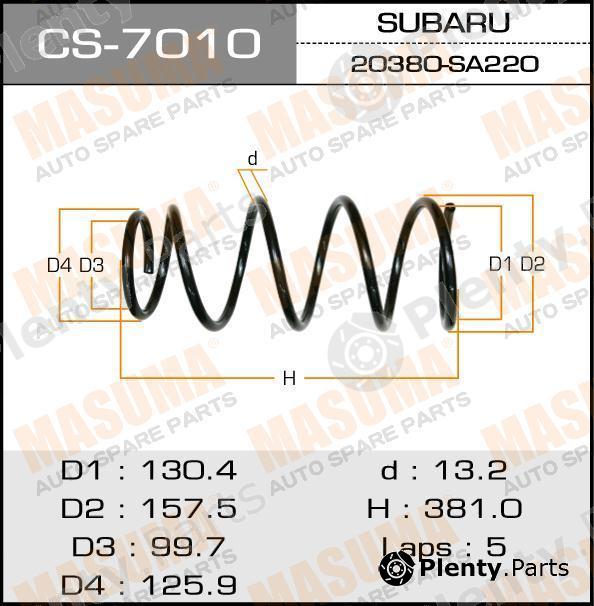  MASUMA part CS7010 Replacement part
