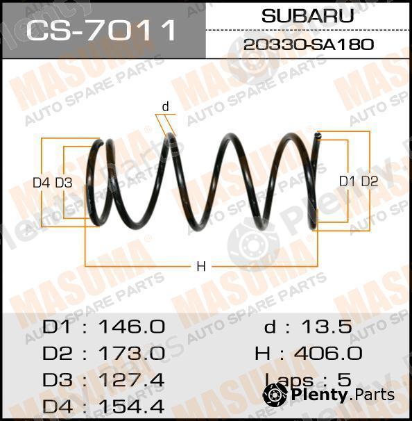  MASUMA part CS7011 Replacement part