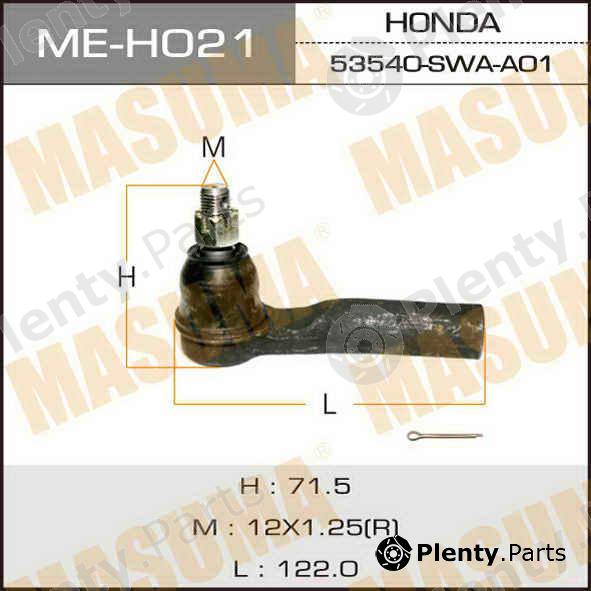  MASUMA part MEH021 Replacement part