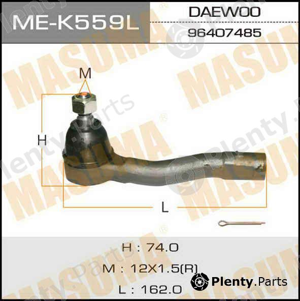  MASUMA part ME-K559L (MEK559L) Replacement part