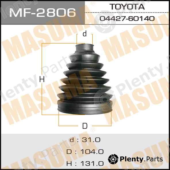  MASUMA part MF2806 Replacement part