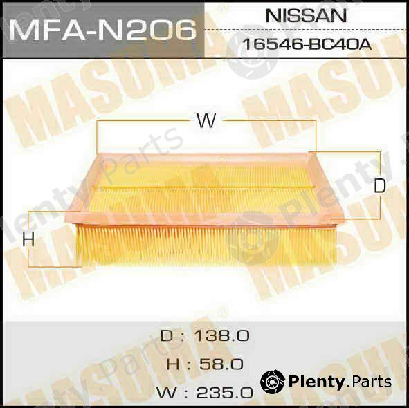  MASUMA part MFA-N206 (MFAN206) Replacement part